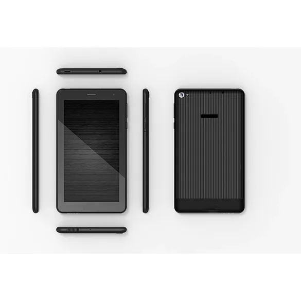 7" tablet pc, one hand holding, protective cases optional
